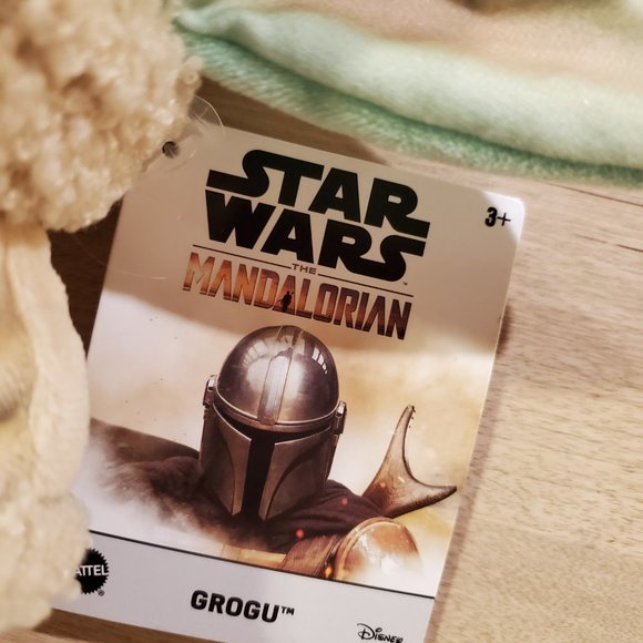 NEW WITH TAGS! Baby Yoda/Grogu Stuffie - Picture 3 of 5
